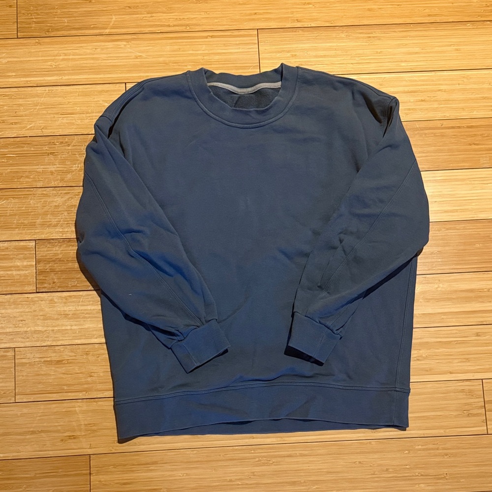Lululemon Steel Blue crewneck